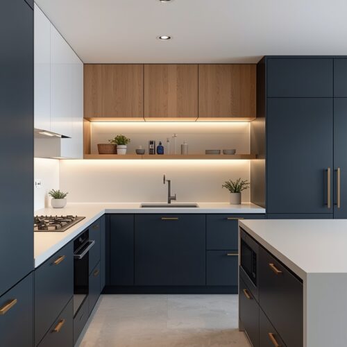 lucid-origin_Photorealistic_modern_residential_kitchen_interior_separate_closed_kitchen_room_-0